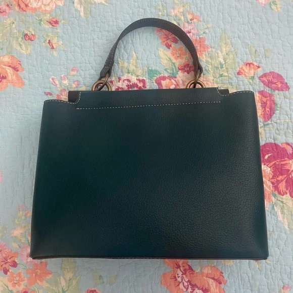 Chala Dark Teal Tote Bag - Picture 2 of 4